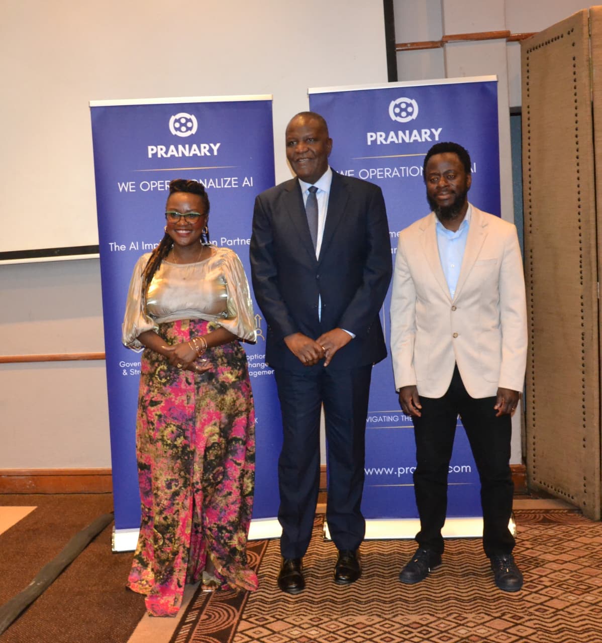 Speakers with Hon. Felix Mutati